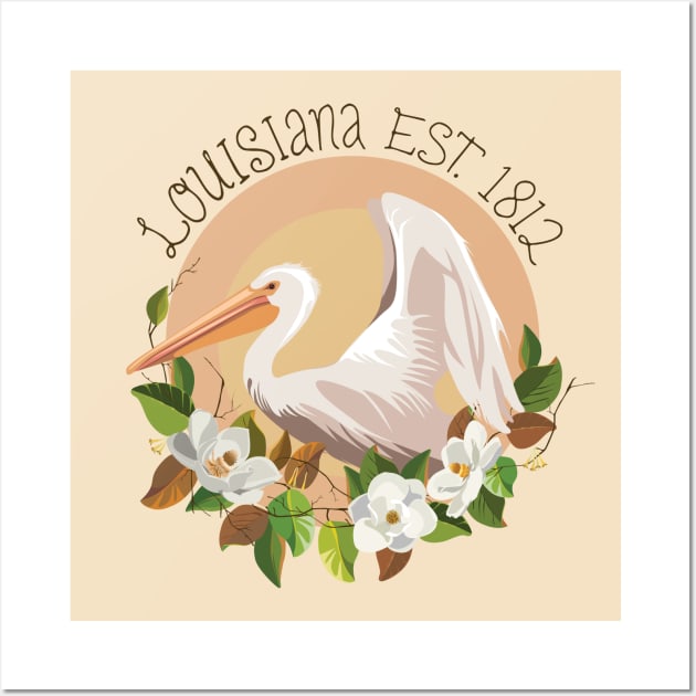 Louisiana Wall Art by RebekahLynneDesign